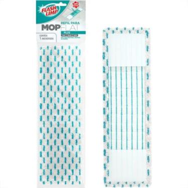 Imagem de Refil Para Mop Flash Limp Flat Plus Pano De Microfibra Para Limpeza Mo