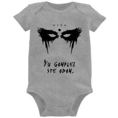 Imagem de Body Bebê Yu Gonplei Ste Odon - Foca na Moda, Cinza, GG