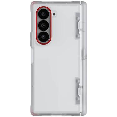 Imagem de Ghostek Capa Covert Clear Galaxy Z Fold 6 com suporte integrado e proteção total da dobradiça à prova de choque, capa protetora para celular projetada para Samsung Galaxy Z Fold6 2024 (7,6 polegadas)
