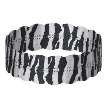 Imagem de Fita Aramada p Embalar Presentes ONCINHA ANIMALE 2cm x 10m - Fitas e F
