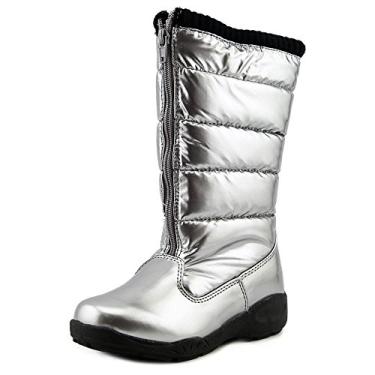 Imagem de Tundra Bota inchada (criança pequena/criança grande), Prata, 11 Little Kid