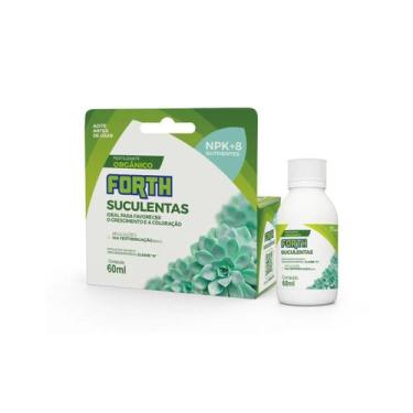 Imagem de Adubo Orgânico Forth para Suculentas NPK+8 Concentrado 60ml - Forth Ja