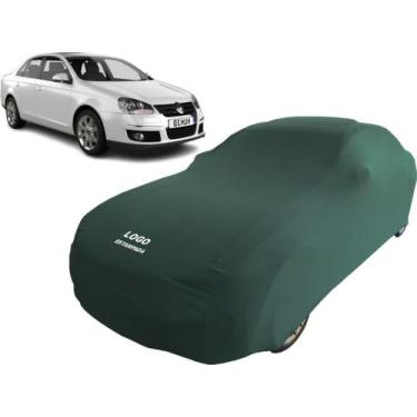 Imagem de Capa Tecido Automotiva Para Carro Volkswagen Jetta 2010 - Mz, Verde