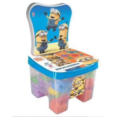 Imagem de Educadeira Minions Blocos de Montar Cadeira Líder Brinquedos