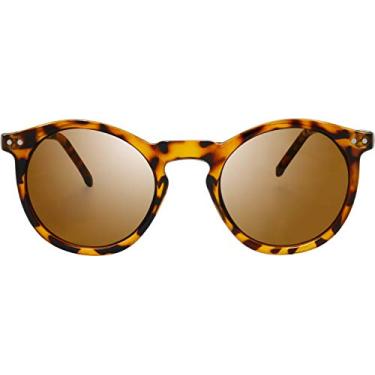 Imagem de Óculos de sol polarizados para mulheres com lentes retrô vintage – Pacote de caixa de travesseiro, 2-tortoise, Medium