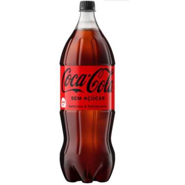 Imagem de Refrigerante Coca-Cola Zero sem Açúcar 2L - 6 unidades