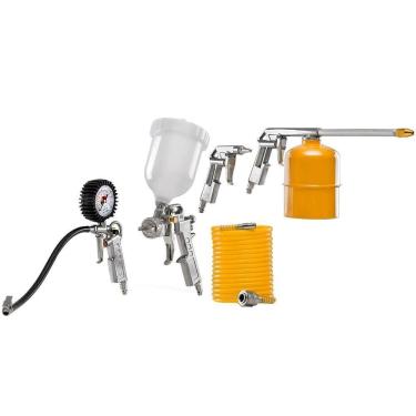 Imagem de Kit De Pintura 5 Peças à Compressor Kca5P Tekna