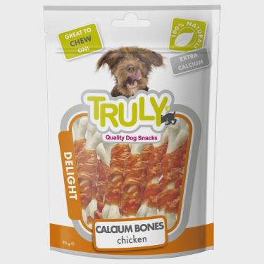 Imagem de Truly Delight Petisco Para Cães Twists De Frango - 90g