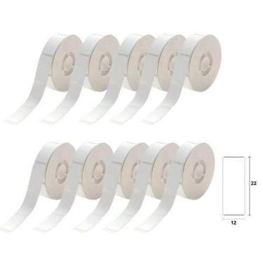 Imagem de 10 Rolo De Etiqueta Niimbot D110 D101 D11 12x22mm (2600pçs)