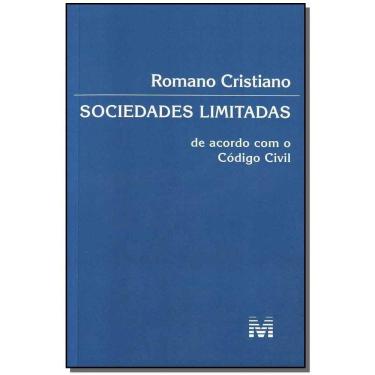 Imagem de Sociedades Limitadas De Acordo Com o Código Civil - 1 Ed./2007