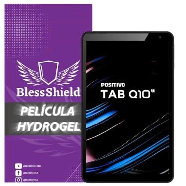 Imagem de Película Tablet Positivo Tab Q10 - Hydrogel HD Premium Proteção Total Alta Transparência Toque Suave | BlessShield