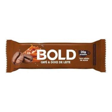 Imagem de Barrinha Bold Bar 20g Proteína Cafe E Doce De Leite 60g