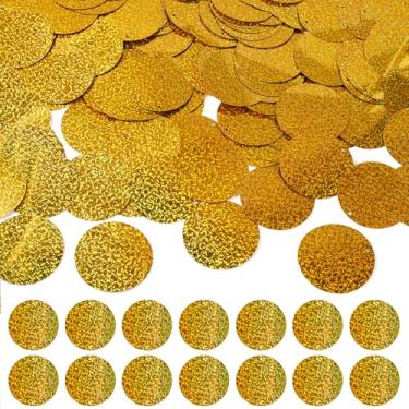 Imagem de Spritewelry 150 peças de lantejoulas de artesanato grandes de PVC 52 mm lantejoulas soltas redondas planas 2 furos enfeites de artesanato lantejoulas com glitter para bordado artes artesanato