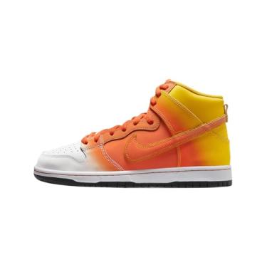 Imagem de Nike SB Dunk High (FN5107-700, Amarillo/Branco/Preto/Laranja), Amarillo/branco/preto/laranja, 41
