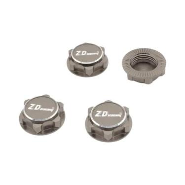 Imagem de Jogo de 4 Porcas de Roda de Alumínio 17mm para Carros RC Traxxas X-Max