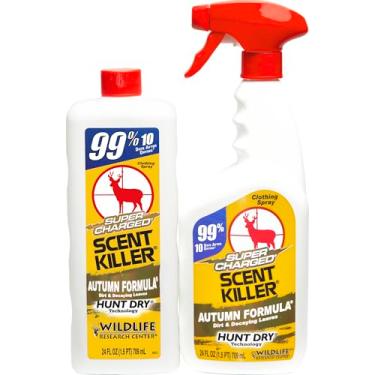Imagem de Scent Killer Spray 579 Wildlife Research Super Charged Autumn Formula Spray 24/24 Combo, 1,4 g.