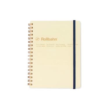 Imagem de Delfonics Cadernos transparentes em espiral Rollbahn: 13 cm x 18 cm (transparente) / Caderno B6