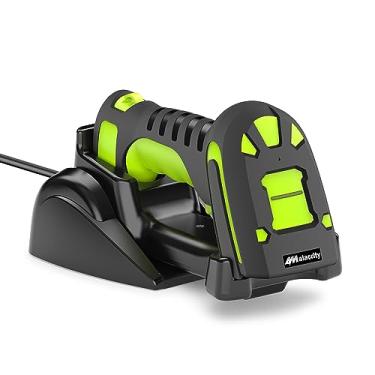 Imagem de Alacrity Scanner de código de barras industrial DPM, simbologias de marcas de peças 1D 2D e diretas, carregamento sem fio, conectividade Bluetooth e sem fio de longa distância de 433 MHz, leitor de
