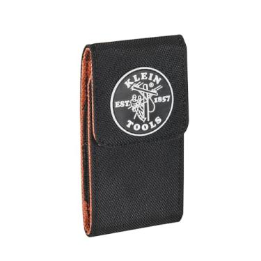 Imagem de Klein Tools Suporte de telefone 55460, pequeno, serve para telefones iPhone, Google, LG, Samsung, com fecho magnético e clipe de cinto