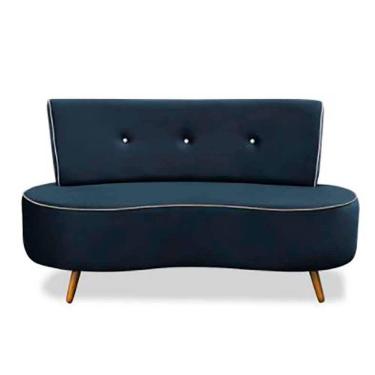 Imagem de Sofá Doha 160cm - Azul Petróleo