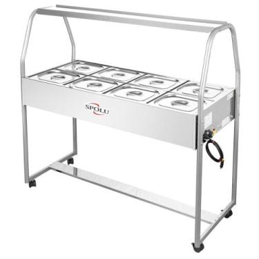 Imagem de Buffet Térmico Infantil Spolu 8 Cubas 220V SPL-508IF