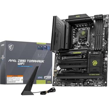 Imagem de MSI Placa-mãe para jogos MAG Z890 Tomahawk WiFi (suporta processadores Core Ultra Series 2 Intel, LGA 1851, DDR5, PCIe 5.0, M.2, SATA, LAN de 5 Gbps, USB Type-C, Wi-Fi 7, Bluetooth 5.4, Thunderbolt 4,