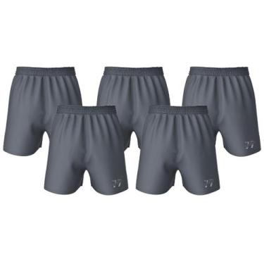 Imagem de Kit 5 Calção Shorts Treino Futebol Esporte Academia Adulto - Sete Sete