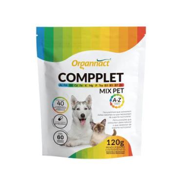 Imagem de Compplet Mix Pet A-Z Tabs 60 tabletes Organnact Vitamina