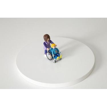 Imagem de Kit Bonecos Playmobil - Cadeirante - Bonecos para Constelação Familiar