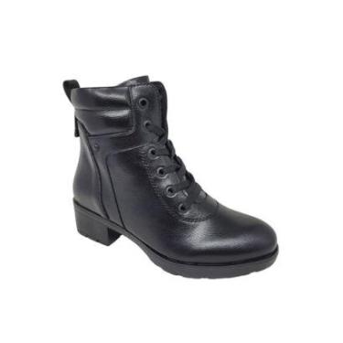 Imagem de Bota Mooncity 72156 Coturno Tratorado Feminino-Feminino