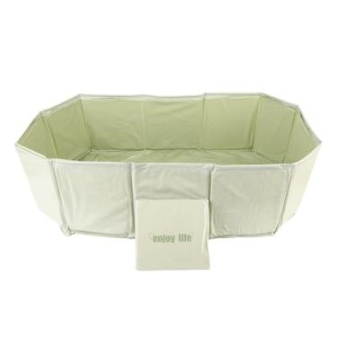 Imagem de Asixxsix Tuba de Banho Dobrável para Opções de bebê, Sentado e Mentiroso, Banheira Dobrável Portátil para Recém -nascidos para Crianças, Ideais para Pequenos Espaços (Verde)