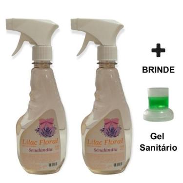 Imagem de 2 Facilitador Passar Roupa Tecido Perfumado Aroma Senalândia Borrifado