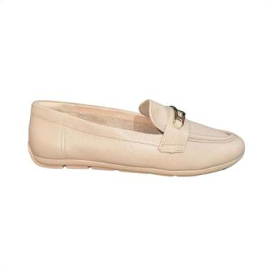 Imagem de Sapato Feminino Mocassim Comfortflex Bege, Almond, 36