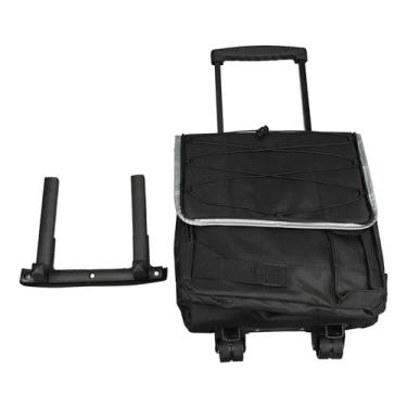 Imagem de Vomeko 43L Wheeled Cooler Bag Insulated Water-r esistant Rolling Cooler with Trolley Handle, 5mm PEVA Lining for Camping, Picnics Travel (Black)