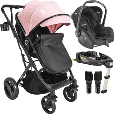 Imagem de Carrinho de Bebe Bebe Conforto Base ISOFIX Kiddo Vox II Rosa