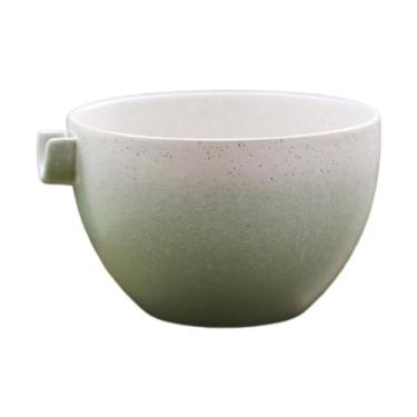 Imagem de SiaBiced Tigela de Matcha 350ml, Chá Cerimônia Chawan com Bico para Bater Matcha Amigos Iniciantes, Ciano