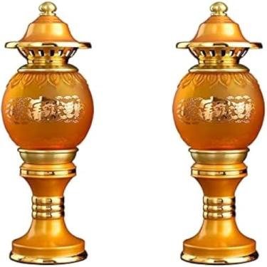 Imagem de Lâmpada De Lótus Led Para O Buda Luz De Buda Colorida Para Decoração De Luz De Lótus De Lâmpadas Guanyin Vitrificadas De Riqueza, C, 17inch