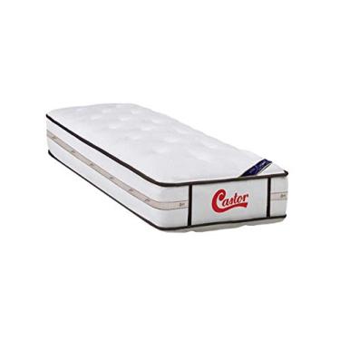 Imagem de Colchão Solteiro Molas Pocket Gold Star Vitagel Classic Double Face 120cmx203cm Castor