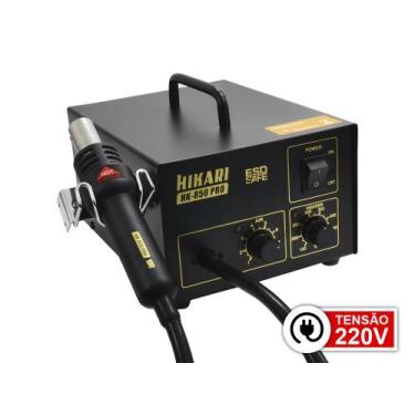 Imagem de Estação de Retrabalho em SMD Analógica Hikari HK-850 PRO, 220V