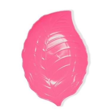 Imagem de Petisqueira Plástica com Formato de Folha Escolha a Cor - Pratika, Ros