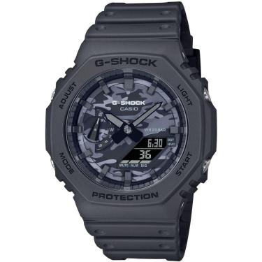 Imagem de Relógio CASIO G-SHOCK masculino camuflado GA-2100CA-8ADR