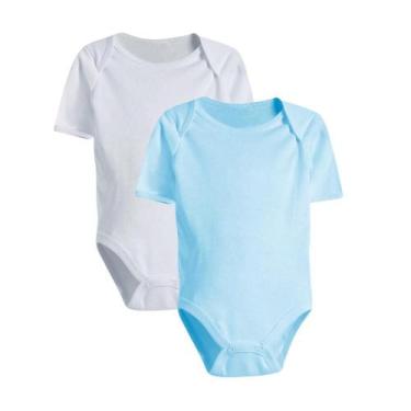 Imagem de Kit Body Bebê 2 peças manga curta Menino 100 Algodão - KOALA BABY, G