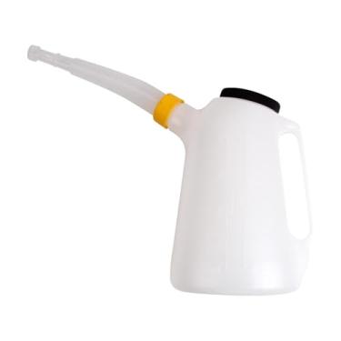 Imagem de Mqetly Jarra de óleo com Bico, Jarra Medidora de óleo com Tampa, Jarra de óleo Automotiva, Dispensador de óleo Automotivo para Motocicletas E Veículos Resist