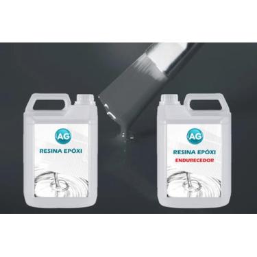 Imagem de Resina Epóxi 1KG + Cor sólida Cinza Antract RAL7016 AG - Resinas ag