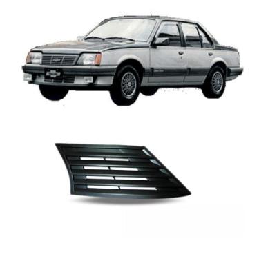 Imagem de Grade Ventilação Coluna Traseira Esquerdo Monza 1983 a 1996 Preto - AU