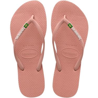 Imagem de Chinelo, Havaianas, Slim Brasil, Meninas, Rosa Crocus, 23/24