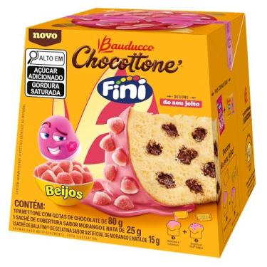 Imagem de Bauducco Mini Chocottone Beijos 80g