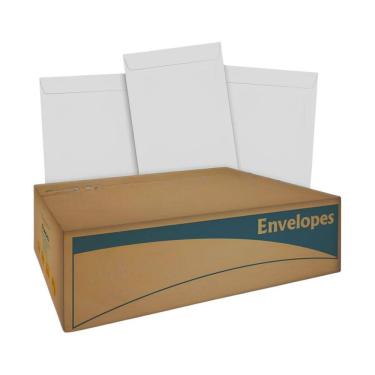 Imagem de Envelopes 229Mm X 324Mm Liso A4 Ofício 125 Unidades Branco