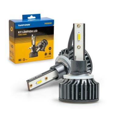 Imagem de Kit Lâmpada Led Force 4000K Premium 8.400 Lms - H27 - Tarponn