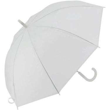 Imagem de Sombrinha Longa Automatica Snow Transparente - Yangzi
